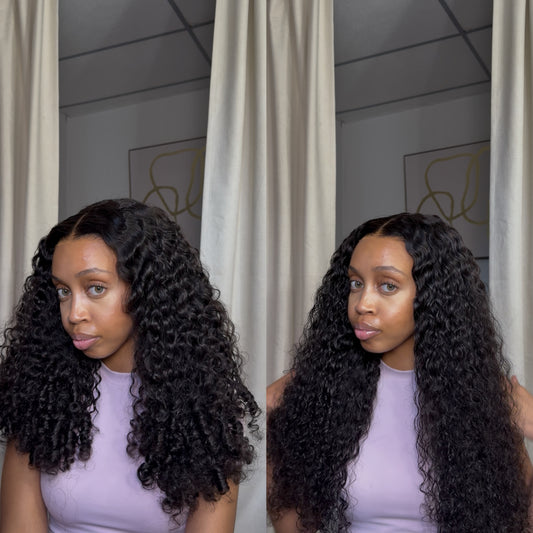 Burmese Curly Frontal Wig