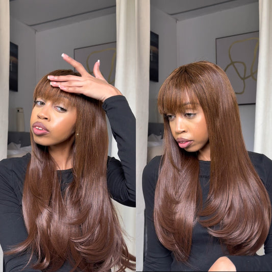 Bang wig layers